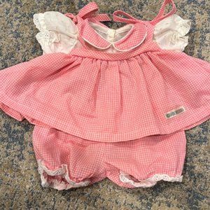 Cabbage Patch Dress & Bloomers